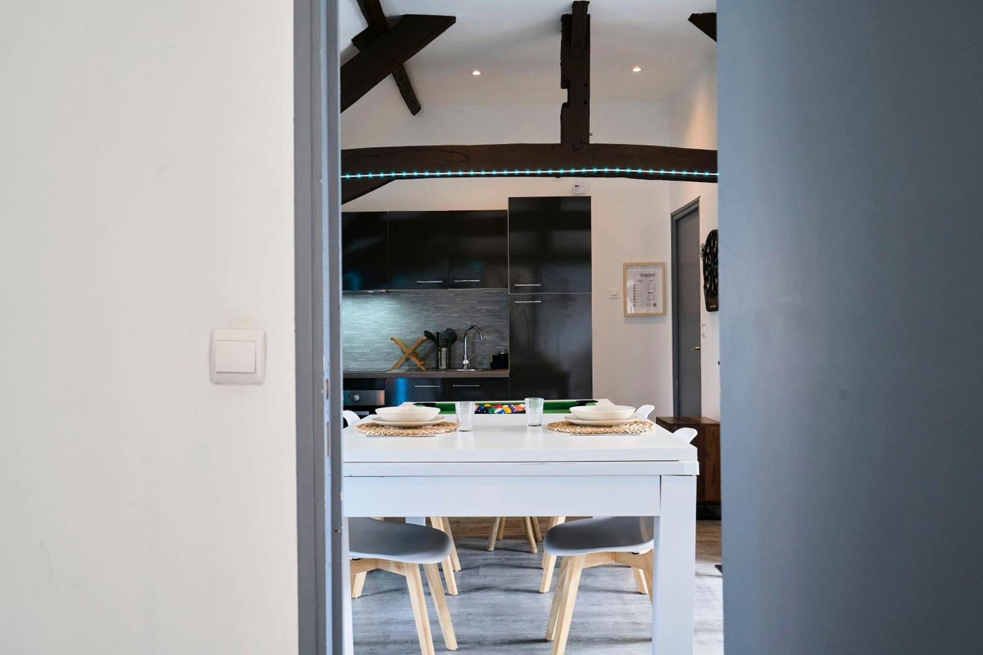 Ferienwohnung Gameclub - Les Demeures D'Adrien Carvin Exterior foto