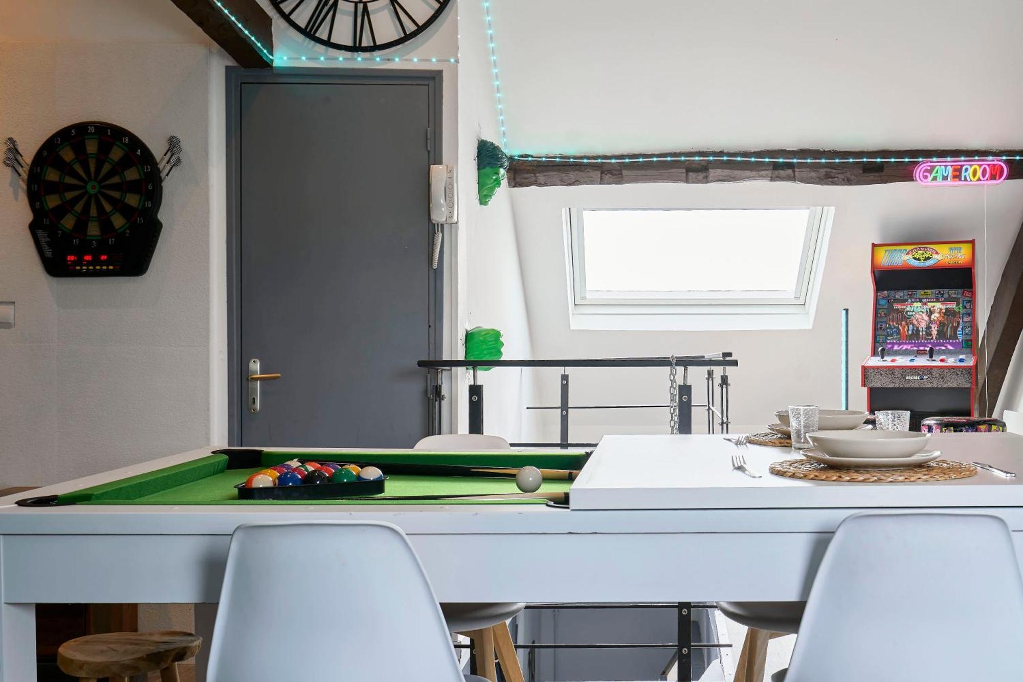 Ferienwohnung Gameclub - Les Demeures D'Adrien Carvin Exterior foto